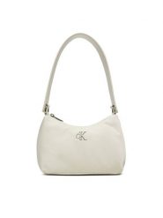 Calvin Klein Jeans Torebka K60K613124 Écru. Torebki klasyczne damskie Calvin Klein Jeans, z jeansu, bez dodatków. Za 219.99 zł.