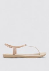 Sandały damskie Ipanema Class Classy. Brązowe sandały damskie Ipanema, bez wzorów, z gumy, bez obcasa, bez zapięcia. Za 79.99 zł.