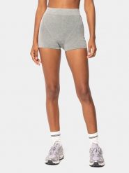 Carpatree Szorty sportowe "Marble Story" w kolorze szarozielonym rozmiar: M. Zielone spodenki sportowe damskie Carpatree, m, bez wzorów, outdoorowe. Za 75.34 zł.