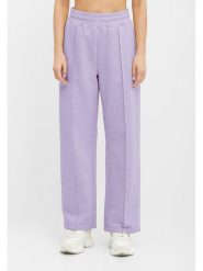 Bench Spodnie dresowe "Alba" w kolorze fioletowym rozmiar: 40. Różowe spodnie dresowe damskie Bench, bez wzorów, z dresówki. Za 126.99 zł.