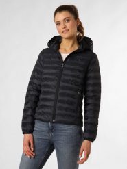 Tommy Hilfiger kurtka pikowana Kobiety Sztuczne włókno niebieski, L. Niebieskie kurtki damskie Tommy Hilfiger, l, bez wzorów, z włókna. Za 949.95 zł.