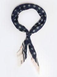 BIG STAR Chusta w kolorze granatowym - 65 x 65 cm rozmiar: onesize. Niebieskie chusty damskie Big Star, bez wzorów, z materiału. Za 47.99 zł.