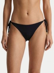 Guess Dół od bikini E6GO01 KF412 Czarny. Czarne bikini Guess, z aplikacjami, z syntetyku. Za 219.99 zł.
