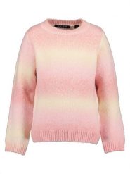Blue Seven Sweter 769114 X Różowy Regular Fit. Czerwone swetry dziewczęce Blue Seven, bez wzorów, z syntetyku, bez kołnierzyka, bez ramiączek. Za 79.99 zł.