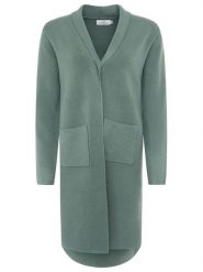 Zwillingsherz Kardigan "Jessi" w kolorze zielonym rozmiar: L/XL. Zielone kardigany damskie Zwillingsherz, l, bez wzorów. Za 187.96 zł.