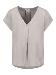 Sublevel Bluzka w kolorze szarym rozmiar: XXL. Szare bluzki damskie Sublevel, s, bez wzorów, z wiskozy, klasyczne, bez kołnierzyka, bez ramiączek. Za 47.82 zł.