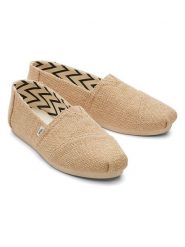 TOMS Espadryle w kolorze beżowym rozmiar: 36. Brązowe espadryle damskie TOMS, bez wzorów, bez obcasa. Za 153.71 zł.