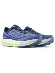 New Balance Buty "Fresh Foam X Vongo v6" w kolorze niebieskim do biegania rozmiar: 43. Niebieskie obuwie sportowe damskie New Balance, z materiału, bez zapięcia, do biegania. Za 601.95 zł.