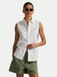 Polo Ralph Lauren Koszula 211968992001 Biały Classic Fit. Białe koszule damskie Polo Ralph Lauren, l, bez wzorów, z bawełny, bez kołnierzyka, bez ramiączek. Za 309.99 zł.