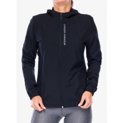 Kurtka do biegania damska Under Armour UA OutRun The Storm Jacket. Czarne kurtki damskie Under Armour, l, bez wzorów, bez kaptura. Za 299.99 zł.