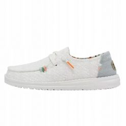 HeyDude Damskie Mokasyny Wendy Boho. Białe mokasyny damskie Hey dude, z materiału, bez obcasa. Za 199.00 zł.