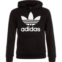 Adidas Originals HOODIE Bluza z kapturem black/white. Czarne bluzy chłopięce Adidas Originals, z bawełny. Za 229.00 zł.