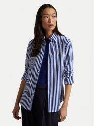 Polo Ralph Lauren Koszula 211910131009 Niebieski Classic Fit. Niebieskie koszule damskie Polo Ralph Lauren, xxs, bez wzorów, z bawełny, bez kołnierzyka, bez ramiączek. Za 409.99 zł.