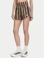 Adidas Szorty sportowe Farm Rio Pacer KR0229 Brązowy Loose Fit. Brązowe spodenki sportowe damskie Adidas, l, bez wzorów, z syntetyku, na fitness i siłownię. Za 179.99 zł.