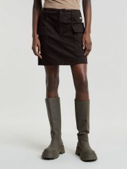 G-Star Spódnica w kolorze czarnym rozmiar: W28. Czarne spódnice damskie G-Star, bez wzorów, retro, mini. Za 161.73 zł.