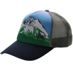 Czapka z daszkiem BUFF TRUCKER CAP GERLACHOVSKY STIT 2023. Czarne czapki z daszkiem damskie Buff, bez wzorów. W wyprzedaży za 62.96 zł.