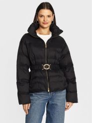 PINKO Kurtka zimowa Iva 1G18E5 Y834 Czarny Regular Fit. Czarne kurtki damskie Pinko, na zimę, xl, bez wzorów, z syntetyku, bez kaptura. Za 1,309.00 zł.
