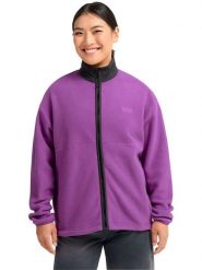 Jack Wolfskin Kurtka polarowa w kolorze fioletowym rozmiar: S. Różowe kurtki damskie Jack Wolfskin, s, bez wzorów, z polaru, bez kaptura. Za 274.95 zł.