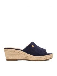 Beverly Hills Polo Club Espadryle EO-R26SS03470 Granatowy. Niebieskie espadryle damskie Beverly Hills Polo Club, bez wzorów, z materiału, bez obcasa. Za 249.99 zł.