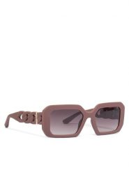 Guess Okulary przeciwsłoneczne GU00110 Beżowy. Brązowe okulary przeciwsłoneczne damskie Guess. Za 369.99 zł.