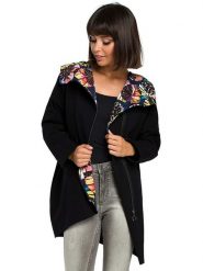 Be Wear Bluza w kolorze czarnym rozmiar: L/XL. Czarne bluzy damskie Be Wear, l, bez wzorów, bez kaptura. Za 180.06 zł.