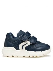 Geox Sneakersy B Flexyper Mini Boy B566GD 054FU C4211 S Granatowy. Niebieskie buty sportowe chłopięce Geox, ze skóry, bez zapięcia. Za 209.99 zł.