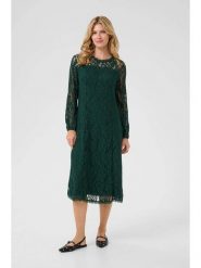 Kaffe Sukienka w kolorze zielonym rozmiar: M. Zielone sukienki damskie Kaffe, bez wzorów, z koronki, bez ramiączek. Za 173.99 zł.