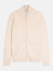 AUTHENTIC CASHMERE Kaszmirowy kardigan "Ayr" w kolorze beżowym rozmiar: M. Brązowe kardigany damskie AUTHENTIC CASHMERE, m, bez wzorów, z kaszmiru. Za 413.99 zł.