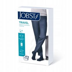 Skarpety kompresyjne dla dorosłych Jobst Travel CCL1 15-20mmHg Podkolanówki. Czarne skarpetki damskie JOBST, bez wzorów. Za 299.00 zł.
