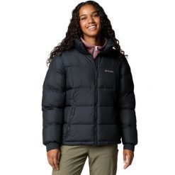 Kurtka sportowa damska Pike Lake Full Zip Jacket. Czarne kurtki sportowe damskie Columbia, m, bez wzorów, z materiału, bez kaptura. Za 629.00 zł.