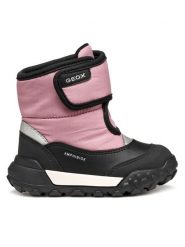 Geox Śniegowce B Trekkyup B Ab B566MA 054FU C0724 M Czarny. Czarne kozaki dziewczęce Geox, bez wzorów, z materiału, bez obcasa, bez zapięcia. Za 259.99 zł.