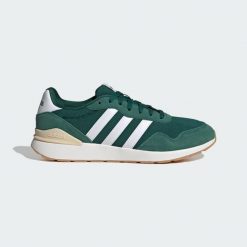 Buty Run 60s 4.0. Białe obuwie trekkingowe damskie Adidas, bez zapięcia. W wyprzedaży za 194.25 zł.