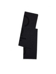 Calvin Klein Szalik K60K612611 Czarny. Czarne szaliki damskie Calvin Klein, bez wzorów, z materiału. Za 369.99 zł.