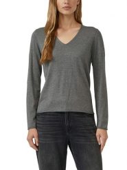 S.Oliver Sweter w kolorze szarym rozmiar: 34. Szare swetry klasyczne damskie S.Oliver, s, bez kołnierzyka. Za 52.99 zł.