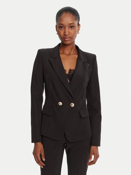 Rinascimento Marynarka CFC0126221003 Czarny Slim Fit. Czarne marynarki i żakiety damskie Rinascimento, l, bez wzorów, z syntetyku. Za 389.99 zł.