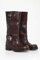 Oficerki damskie Addobbo WEEKEND MAX MARA. Kozaki damskie Weekend Max Mara, bez obcasa, bez zapięcia. Za 2,099.00 zł.