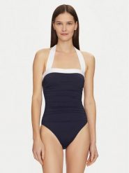 LAUREN RALPH LAUREN Strój kąpielowy 20110001 Granatowy. Niebieskie stroje jednoczęściowe Lauren Ralph Lauren, bez wzorów, z syntetyku. Za 419.99 zł.