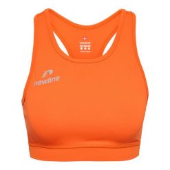 Koszulka damska Newline Athletic. Brązowe biustonosze sportowe damskie Newline, bez wzorów. Za 167.50 zł.