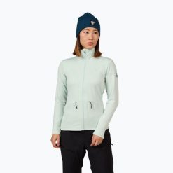 Bluza damska Rossignol Blackside Fleece Fz. Niebieskie bluzy damskie Rossignol, xs, bez wzorów, z elastanu, bez kaptura. Za 319.99 zł.