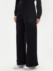 EA7 Emporio Armani Spodnie dresowe 7W000179 AF12473 UC001 Czarny Wide Leg. Czarne spodnie dresowe damskie EA7 Emporio Armani, xxl, bez wzorów, z bawełny. Za 339.99 zł.