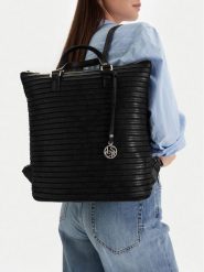 Lasocki Plecak CEO-LSK-K-024-06 Czarny. Czarne plecaki Lasocki, bez wzorów, z materiału. Za 219.99 zł.