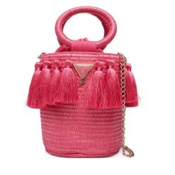 Torebka Guess. Czerwone torebki klasyczne damskie Guess, bez dodatków. Za 269.99 zł.