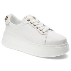 Białe Sneakersy Chebello Modne Buty Damskie. Białe obuwie sportowe damskie CheBello, na wiosnę, bez zapięcia. Za 559.00 zł.