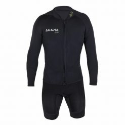 Kurtka neoprenowa WILD Superstretch 3 mm. Czarne kurtki damskie AGAMA, xl, bez wzorów, z materiału, bez kaptura. Za 294.53 zł.