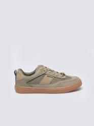 Sneakersy damskie khaki TT274761 303. Zielone obuwie sportowe damskie Big Star, z gumy. Za 149.99 zł.