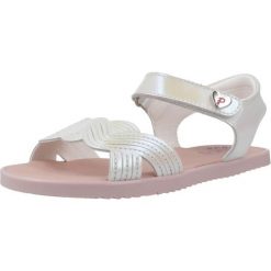 Sandały PABLOSKY 443008P Biały. Białe sandały damskie Pablosky, bez wzorów, ze skóry, bez obcasa, bez zapięcia. Za 185.99 zł.