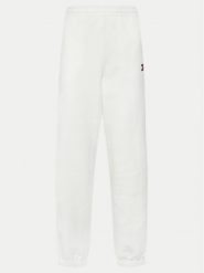 Tommy Jeans Spodnie dresowe Badge DW0DW20679 Écru Regular Fit. Spodnie dresowe damskie Tommy Jeans, s, bez wzorów, z bawełny. Za 219.99 zł.