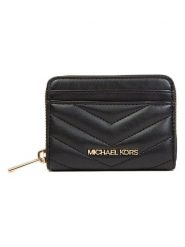 Michael Kors Portfel w kolorze czarnym - 12 x 9 x 2 cm rozmiar: onesize. Czarne portfele damskie Michael Kors, bez wzorów, z materiału. Za 343.73 zł.