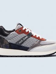 Pepe Jeans FOOTWEAR Skórzane sneakersy ze wzorem rozmiar: 37. Obuwie sportowe damskie Pepe Jeans FOOTWEAR, z jeansu, bez zapięcia. Za 171.28 zł.