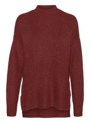Vero Moda Sweter w kolorze bordowym rozmiar: L. Czerwone swetry klasyczne damskie Vero Moda, l, bez kołnierzyka. Za 74.63 zł.